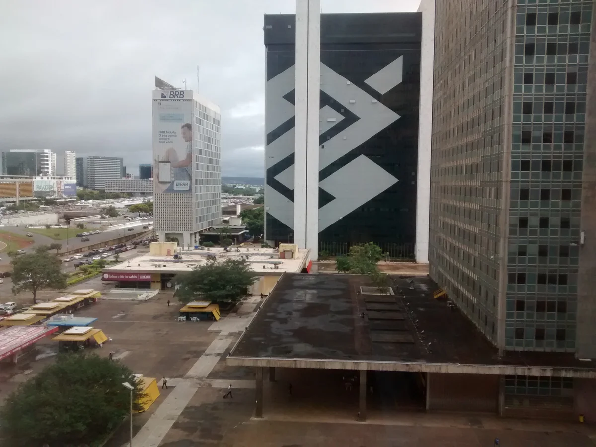 Edifício sede do Banco do Brasil no Setor Bancário Sul em Brasília