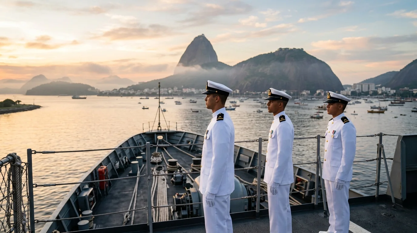 Escola Naval: Da Farda Branca ao Oficialato