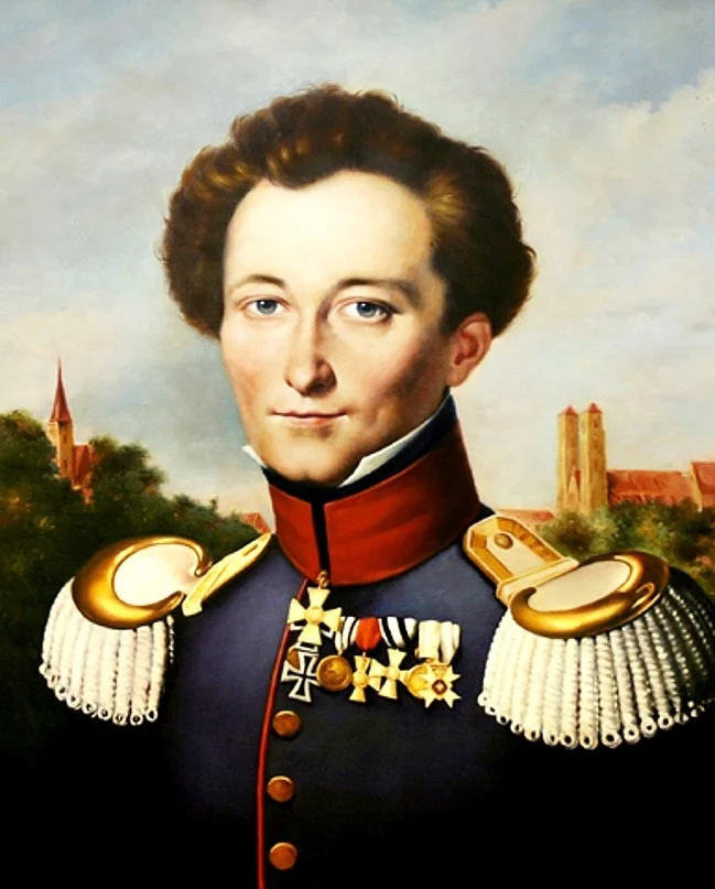 Retrato do general Carl von Clausewitz estrategista e teórico militar prussiano autor da obra Da Guerra