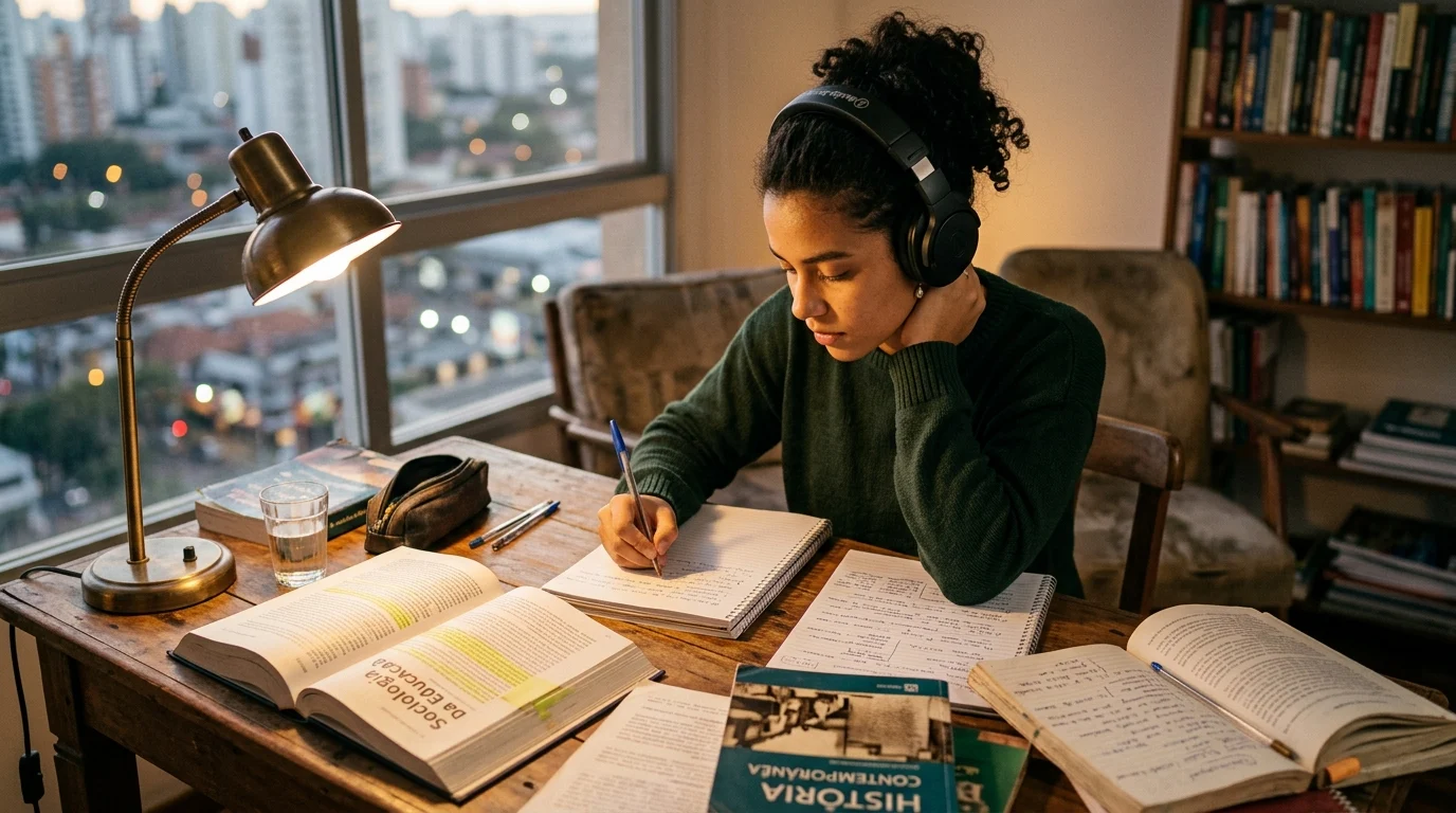 Música nos Estudos: Aliada do Foco ou Distração?