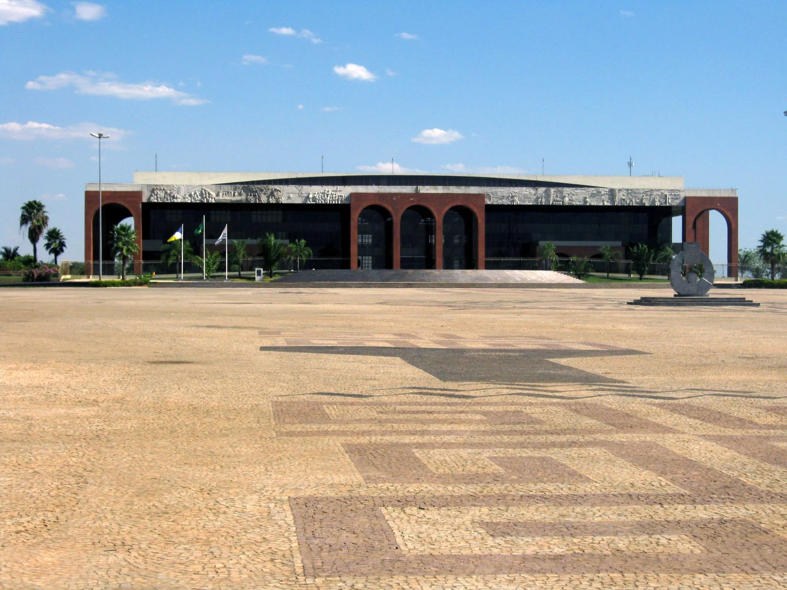 Palácio Araguaia em Palmas Tocantins sede governamental da Secretaria de Estado da Saúde no Concurso SES-TO